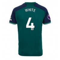 Camiseta Arsenal Benjamin White #4 Tercera Equipación Replica 2023-24 mangas cortas